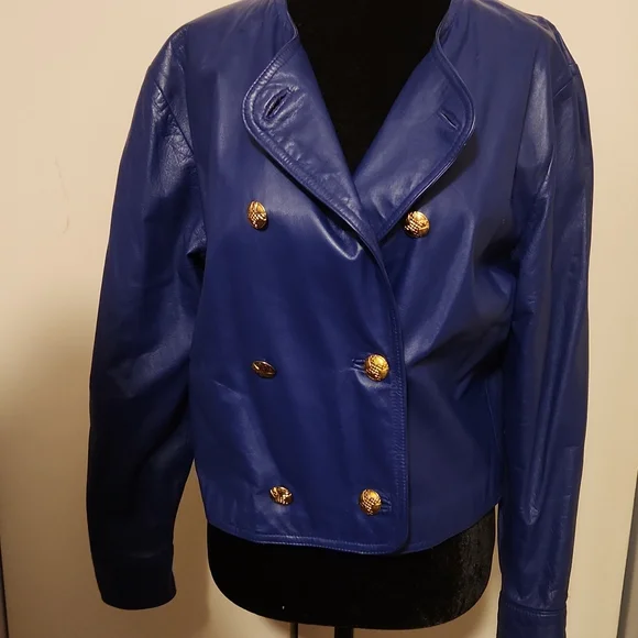 LORD & TAYLOR LEATHER JACKET SIZE 6 - Picture 4 of 6
